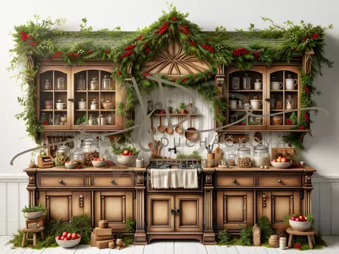 Fotopozadí - FAIRYTALE KITCHEN 6