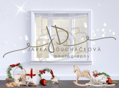 JD PHOTOGRAPHY  Vánoční fotopozadí - DESIGN 818