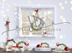 JD PHOTOGRAPHY  Vánoční fotopozadí - DESIGN 824