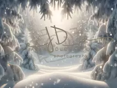 JD PHOTOGRAPHY  Fotopozadí - SNOW TREE 45