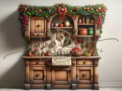 JD PHOTOGRAPHY  Fotopozadí - FAIRYTALE KITCHEN 2