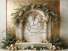 JD PHOTOGRAPHY  Fotopozadí - GOLDEN CHRISTMAS 75