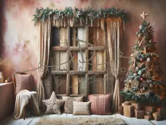 Fotopozadí - CHRISMAS BOHO 2